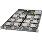 Supermicro SSG-5018A-AR12L 1U 12-BAY Barebones Storage Server New, In Stock Yr. Fixed Price $2750.00.