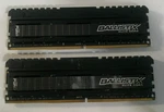 Crucial Micron Ballistix Elite DDR4 16GB (8GBX2) - Desktop Ram. Fixed Price $55.99.