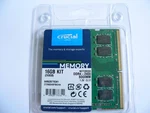New Crucial CT2K8G4SFS824A 16GB X 8GB Kit DDR4 2400 Sodimm 260-PIN Memory. Fixed Price $125.00.