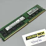 Sk Hynix 32GB PC4-2666V-R DDR4 Rdimm Server Ram Memory (single) Hpe 850881 001. Fixed Price $124.00.