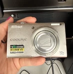 Nikon Coolpix S6200 16.0MP Digital Camera 10X Optical Zoom Face Detection Silver. Fixed Price $135.59.