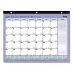 Rediform CA181721 13-MONTH Desk Pad Calendar 11X8.5 White/blue. Fixed Price $14.12.