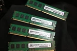 Used Dataram PC3-10600U-9-10-B0 -8GB Total. Fixed Price $20.00.