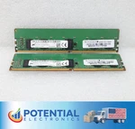Lot Of Micron MTA9ASF1G72PZ-2G3 16GB (2X8GB) 1RX8 PC4-2400T DDR4 Sever Memory. Fixed Price $39.99.