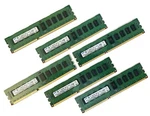 Lot Of 6: 4GB Samsung M393B5273CH0-YH9 PC3L-10600R DDR3 Dimm Server Memory. Fixed Price $37.00.
