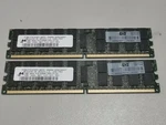 Lot Of Hp Micron 4GB Server Memory Ram 2RX4 PC2-5300P-555 13 DDR2 405477-061. Fixed Price $11.55.