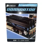 Corsair Dominator 3X2GB 6GB DDR3 TR3X6G1600C8D 2048 1600MHZ Desktop Memory Ram. Fixed Price $59.00.