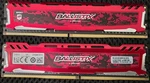 Micron Ballistix Sport 2X4GB (8GB) DDR4-2666 Mhz (low Profile Memory). Fixed Price $50.00.