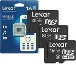 Lexar Microsd Flash Fast Storage Memory Card For Smart Phones App Photo Videos. Fixed Price $16.88.