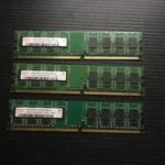 3PCS Hynix 1GB PC2-5300U-555-12 DDR2 Desktop Ram (HYMP112U64CP8-Y5). Fixed Price $12.99.