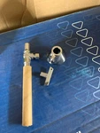 Keeney 2100PCLKLF Quarter Turn Loose Key Angle Valve 1/2" Nom W/5" Extension. Fixed Price $15.00.
