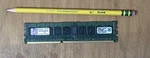 4GB DDR3 Ecc Ram Kingston KVR1333D3S4R9S/4G. Fixed Price $11.00.