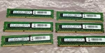Lot Of 6 Samsung 8GB 2RX4 PC3L-12800R Ecc Reg Server Memory M393B1G70QH0-YK0. Fixed Price $43.16.