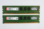 Kingston 8GB (2X4GB) DDR3 PC3-12800E-11-13-D1 Desktop Memory Ram KVR16E11S8/4. Fixed Price $18.06.
