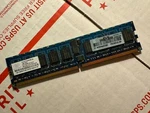 Nanya 1GB 1RX4 PC2-3200R-333-12-H1 NT1GT72U4PA0BV-5A Memory Ram Stick For Hp. Fixed Price $16.19.
