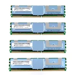 Micron 32GB (4 X 8GB) PC2-5300 DDR2 667 Mhz Ecc Fb-dimm Server Ram MT36HTF1G72FZ. Fixed Price $99.95.