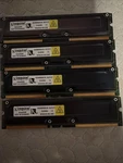 4 Sticks Of Ram 512 Mb Each Kingston Technology Memory Pro. Fixed Price $85.00.