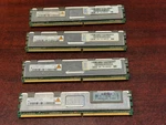 Hynix 8GB (4 2GB) PC2-5300F DDR2 667 Ecc Server Memory Kit HYS72T256420EFD-3S. Fixed Price $24.99.