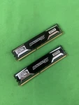 8GB 2X4GB PC3-12800 Crucial Ballistix Sport BLS4G3D1609DS1S00.16FED2 DDR3 Kit. Fixed Price $19.49.