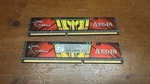 Lot Of 2 G.skill Ares F3-1333C9D-16GAO PC3-10600 DDR3-1333 Desktop Memory 16GB. Fixed Price $30.00.
