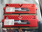 Pair Tested Good Geil Evo Potenza Red 2X 8GB DDR4 2400 Gaming Pc Ram Dimm 16GB. Fixed Price $74.99.