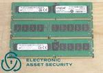(lot Of 3) Micron 8GB 2RX8 PC4-2133P-RE0-10. Fixed Price $120.00.