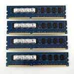 Hynix 1GB 1RX8 PC3L-10600E-9-10-D0 Lot Of 4 Kit Server Ram Memory. Fixed Price $12.00.