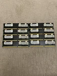 Lot Of 8- Elpida EBE21FD4AHFD-6E-E 2GB PC2-5300 DDR2-667 Dual Rank Memory. Fixed Price $22.00.