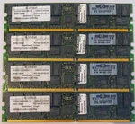 Lot Of 4 Infineon 1GB Ddr PC2100R Ecc Registered Server Ram HYS72D128320GBR-7. Fixed Price $49.95.