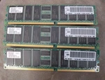 Hynix (3X512MB) DDR1 PC2100R 266MHZ CL2.5 Ecc Reg Server-ram HYMD264G726A4M-H Aa. Fixed Price $14.90.