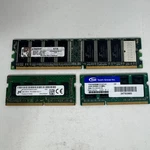 Mixed Ram Lot: Kingston 1GB Ddr, Micron 4GB DDR4, Teamgroup DDR3 - Total 9GB. Fixed Price $17.99.