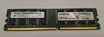 Micron Crucial Ddr Ram (1GB X 1) MT16VDDT12864AY-335F2 PC2700U. Fixed Price $14.99.