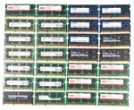 (lot Of 28) Micron/innodisk/elpida 8GB PC3L-12800U 1600MHZ Laptop Sodimm Ram. Fixed Price $224.98.