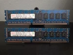 Hynix 8GB (2X4GB) PC3L-10600R DDR3-1333 Ecc Reg 2RX8 Server Ram Memory. Fixed Price $12.00.