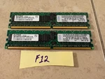 2GB Ram Kit (2X1GB) Ibm 39M5808 PC3200 Ddr Server Memory Lot Tested. Fixed Price $16.95.
