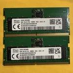 Sk Hynix 16GB Kit 2X8GB DDR5 5600MHZ Laptop Ram PC5-5600B Sodimm HMCG66AGBSA095N. Fixed Price $119.00.
