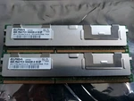 Tested Good 2X 4GB DDR3 1333 PC3-10600R Elpida EBJ41HE4BAFA-DJ-E Server Ram Dimm. Fixed Price $24.99.