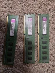 Kingston 6GB (3X2GB) DDR3 Dimm PC3-10600R 240-PIN Ecc Reg KTH-PL313/2G. Fixed Price $35.00.