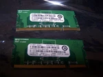 Set Of Two 16MB 144 Pin DDR2 Sodimm Memory For Laptop P/n CC38-00001. Fixed Price $11.40.
