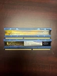 Team Group Tforce Vulcan DDR3 4GB Matching Set Total Of 8GB $22.50. Fixed Price $20.00.