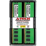 A-tech 16GB 2X 8GB 1RX8 PC4-25600 DDR4 3200 Mhz Ecc Unb Udimm Server Memory Ram. Fixed Price $269.98.