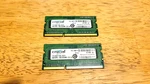 Crucial 8GB (2 X 4GB) DDR3-1600 Mhz PC3-12800S 204-PIN Laptop Ram CT51264BF160BJ. Fixed Price $14.95.