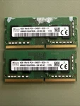 2X4GB (8GB) Sk Hynix PC4-2400 Laptop Memory Tested Working. Fixed Price $18.99.