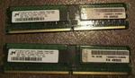 Lot Qty Micron MT36HTS1G72PY-667A1 8GB 2RX4 PC2-5300P-555-13-K0 Reg Ecc 1.8V. Fixed Price $17.99.