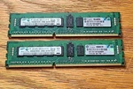 Samsung 8GB (2X4GB) PC3-10600R 1333MHZ Server Ram M393B5270CH0-CH9Q5. Fixed Price $11.99.