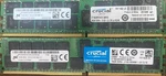 Lot Of Micron/crucial 16GB 2RX4 PC4-2133P Server Memory (32GB Total). Fixed Price $84.75.