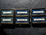 Sk Hynix 4GB Kit 2GBX2 DDR3 1600MHZ 12800S - HMT325S6CFR8C Pull From Macbook Pro. Fixed Price $7.99.