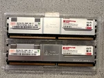 Used Hynix 4GB Kit 2X 2GB 2RX4 PC2-5300F-555-11, Hp 398707-051 (wrs). Fixed Price $35.00.