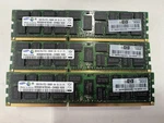 Samsung 8 Gb PC3-10600R DDR3-1333 (M393B1K70CH0-CH9) HP:500205-071 Lot Of 45. Fixed Price $405.00.