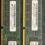 Micron 8GB 2RX4 PC3-12800R Server Memory Ram Set Of. Fixed Price $90.00.